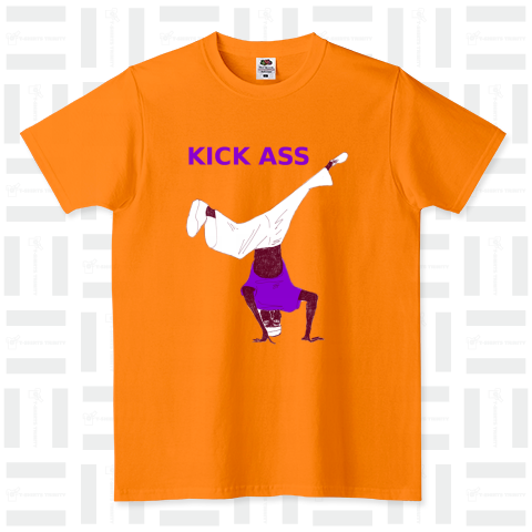 ヒップホッパー専用Tシャツ「KICK ASS」