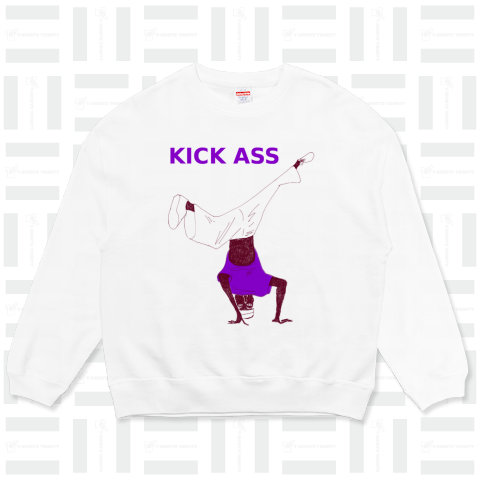 ヒップホッパー専用Tシャツ「KICK ASS」