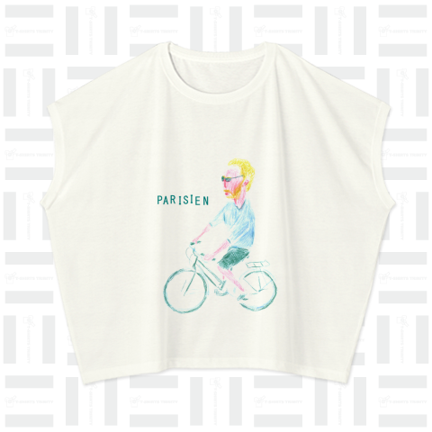 自転車デザイン「パリジャン」*おしゃれTシャツ特集に掲載されましたあ!