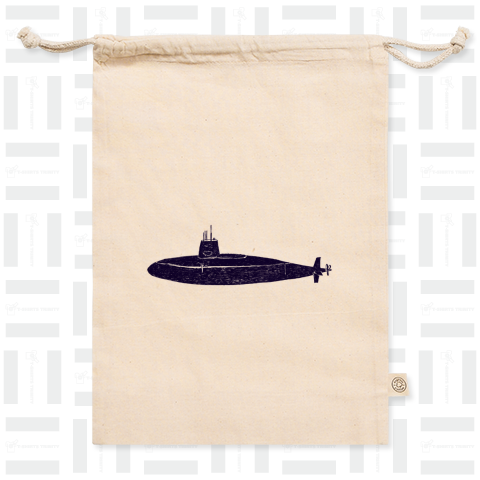 ミリタリーデザインTシャツ「潜水艦」