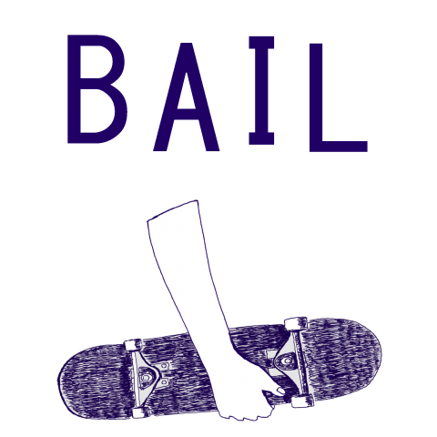 スケーターデザインtシャツ Bail デザインtシャツ通販 Tシャツトリニティ