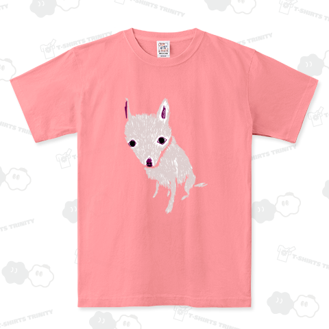 ちわわのデザインTシャツ