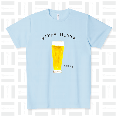 ビール党専用Tシャツ「ひやひや やで」*「ビールTシャツ特集」に掲載されました!