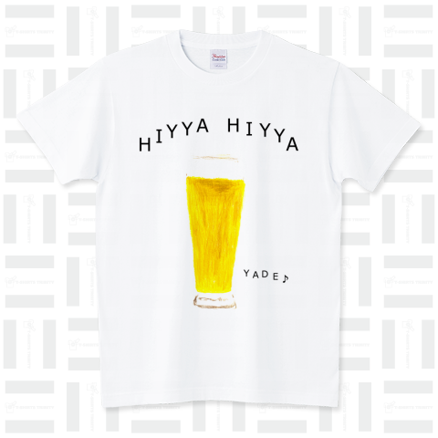 ビール党専用Tシャツ「ひやひや やで」*「ビールTシャツ特集」に掲載されました!
