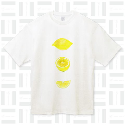 フルーツデザイン「レモンレモンレモン」*フルーツTシャツ特集に掲載されました!