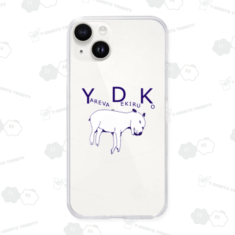 ユーモアTシャツ「YDK」