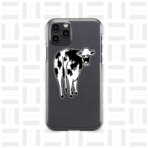 牛のデザイン「ウシのお尻」