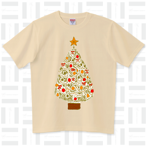 クリスマスTシャツ「クリスマスツリー」