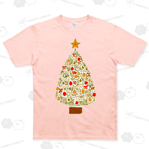 クリスマスTシャツ「クリスマスツリー」