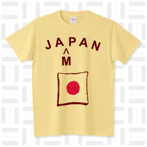 ユーモアパンデザインTシャツ「じゃ(む)ぱん」