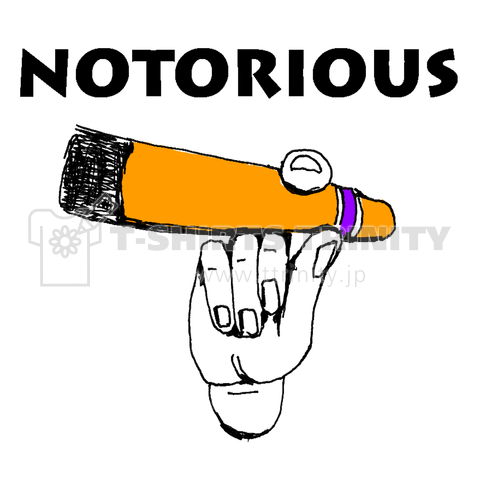 HIPHOPデザイン「NOTORIOUS」