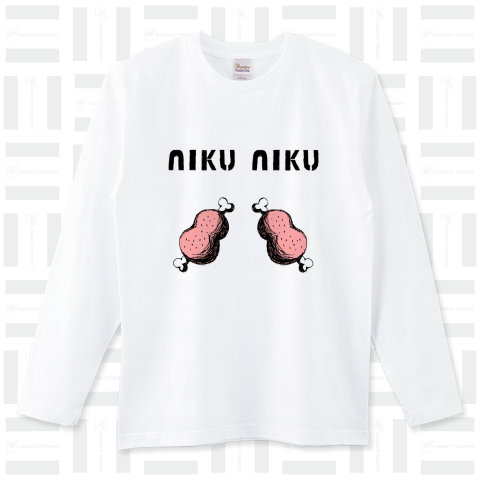 お肉大好き人専用デザイン「NIKUNIKU」*BBQTシャツ特集に掲載されましたあ!