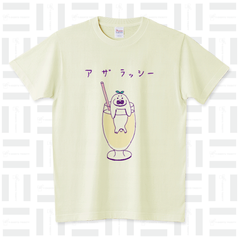 この夏おすすめ!ユーモアダジャレデザイン「アザラッシー」*海洋生物Tシャツ特集掲載!