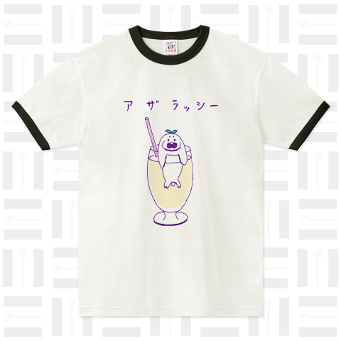 この夏おすすめ!ユーモアダジャレデザイン「アザラッシー」*海洋生物Tシャツ特集掲載!