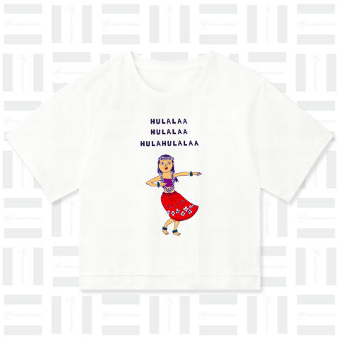 このなつのおすすめ!フラダンスデザイン「ふららあ ふららあ ふらふららあ」*レディースTシャツ特集に掲載されましたあ!