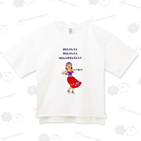 このなつのおすすめ!フラダンスデザイン「ふららあ ふららあ ふらふららあ」*レディースTシャツ特集に掲載されましたあ!