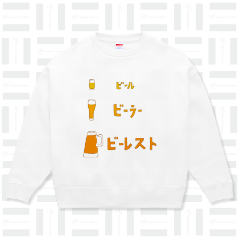 ユーモアビールデザイン「ビール ビーラー ビーレスト」*ビールTシャツ特集に掲載されましたあ!