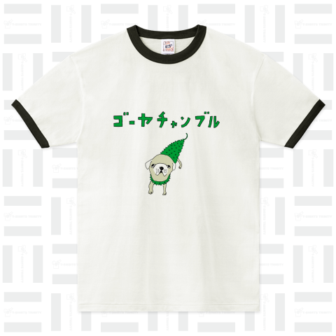 ユーモア沖縄デザイン「ゴーヤチャンブル」*沖縄Tシャツ特集に掲載されましたあ!