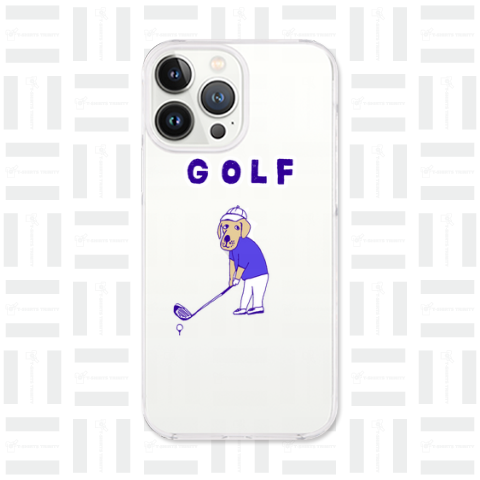 ゴルフ好きのためのデザイン「GOLF」