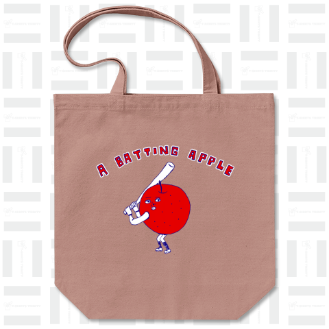 ユーモアデザイン「A BATTING APPLE」