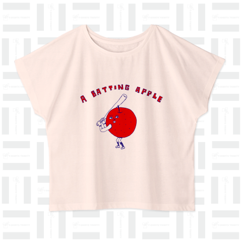 ユーモアデザイン「A BATTING APPLE」