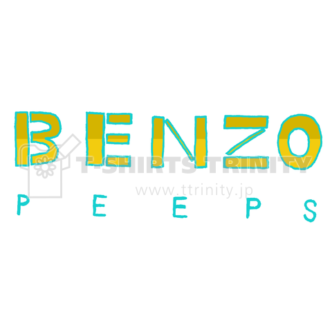 ユーモアHIPHOPデザイン「BENZO」