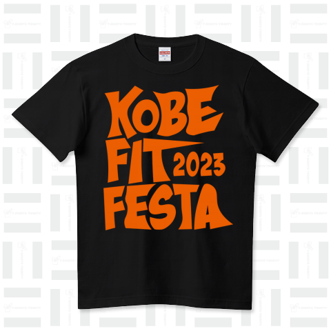 KOBE FIT FESTA 2023 公式Tシャツ オレンジ