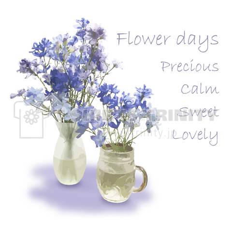 Flower Blue