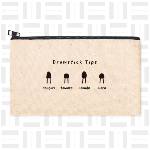 Drumstick Tips (黒文字)