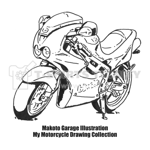 My Motorcycle Drawing Collection 003