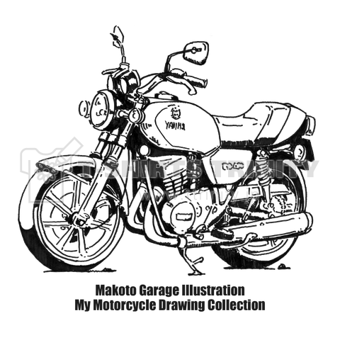 My Motorcycle Drawing Collection 009