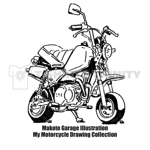 My Motorcycle Drawing Collection 011