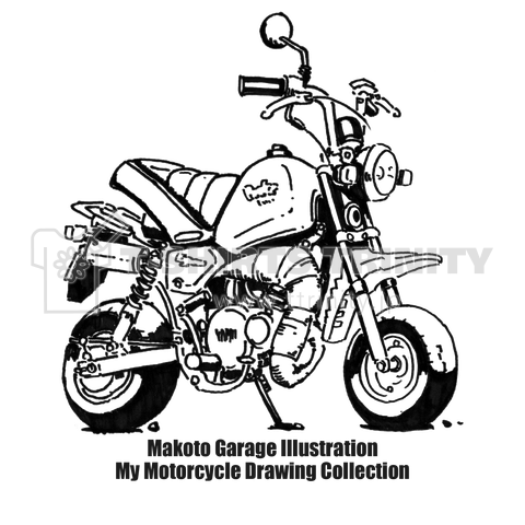 My Motorcycle Drawing Collection 010