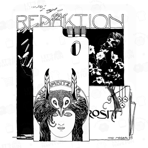 REDAKTION PROSIT 1895 ❖ Koloman Moser コロマン・モーザー