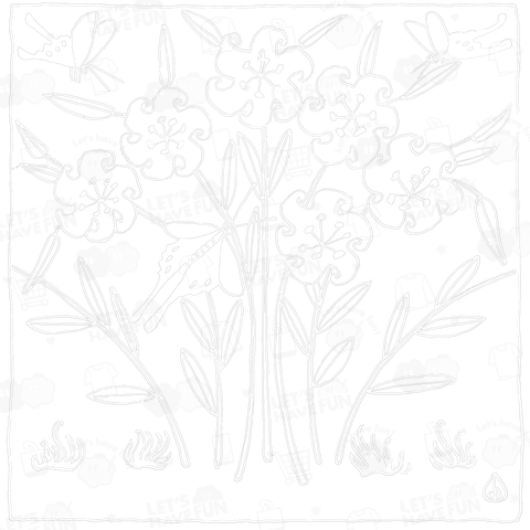 「百合の花」織田一磨 ❖ 明治四十三年 ❖1910