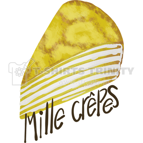 Mille Crepes ミルクレープ カスタマイズ可 デザインtシャツ通販 Tシャツトリニティ