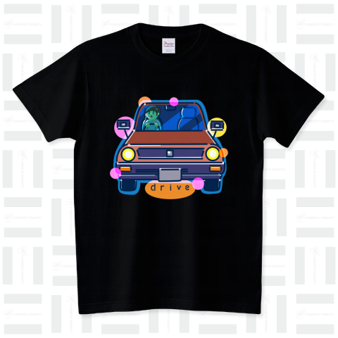 drive ドライブ (カスタマイズ可) スタンダードTシャツ(5.6オンス)