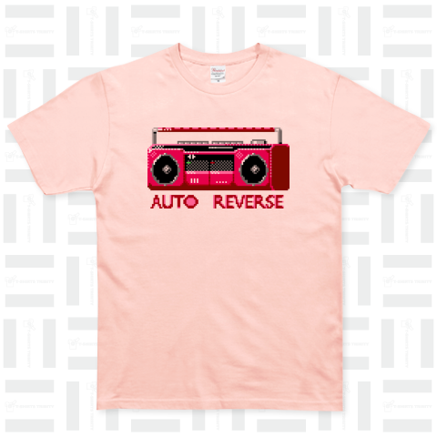 AUTO REVERSE オートリバース (カスタマイズ可) ベーシックTシャツ(5.0オンス)