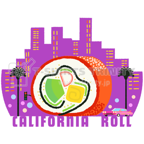 CALIFORNIA  ROLL カリフォルニアロール (カスタマイズ可)