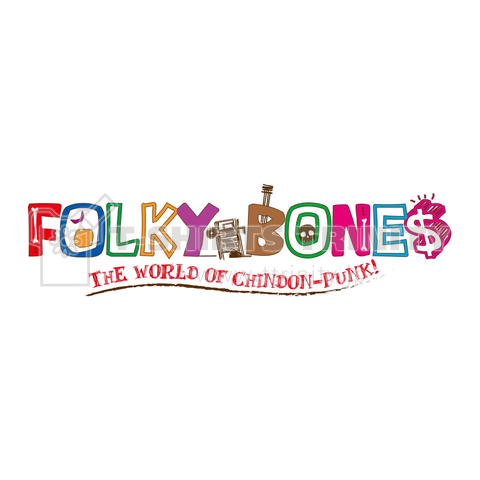 FOLKY$BONESカラーロゴfront