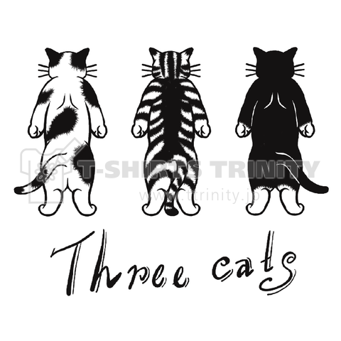 Three cats