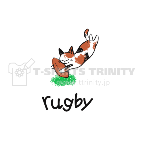 がんばるニャンコ rugby