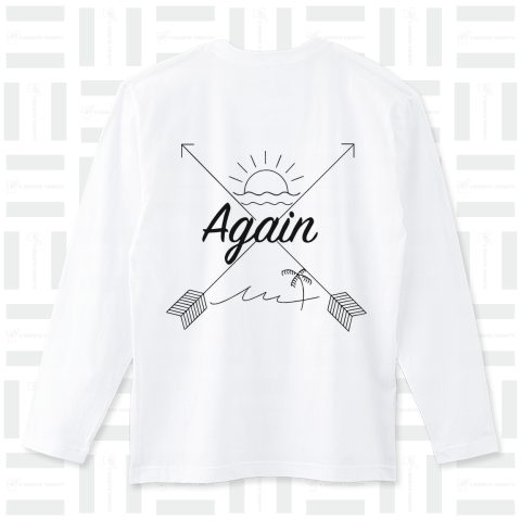 Again15 ロングTシャツ(5.6オンス)