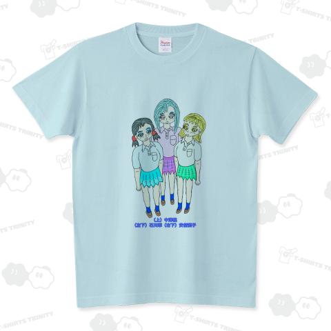 同学年トリオJK3色ポロシャツ姿ver. スタンダードTシャツ(5.6オンス)