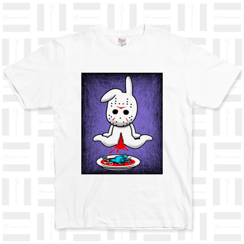 Creepy Bunny !! Go To Eat フォント ピンク
