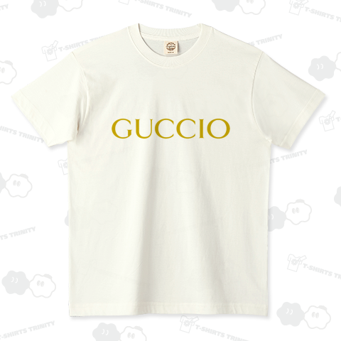 GUCCIO グッチョグチョ パロディブランド ゴールド