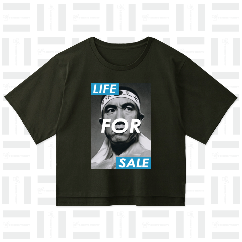 三島由紀夫 LIFE FOR SALE BLUE BOX A3