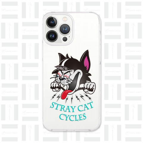 ローブローアート 1 【 STRAY CAT CYCLES 】ニューヨークフォント