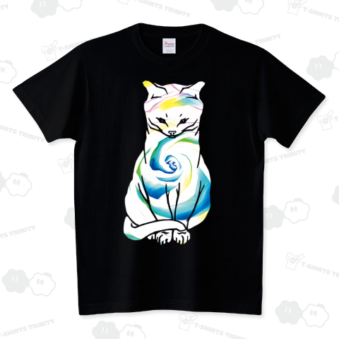 Cat of Rose 1 スタンダードTシャツ(5.6オンス)