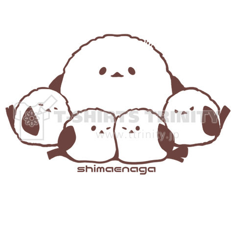 仲良しシマエナガさん。